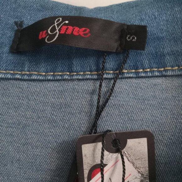 U & me - Short jean jacket - size S - Picture 3 of 4